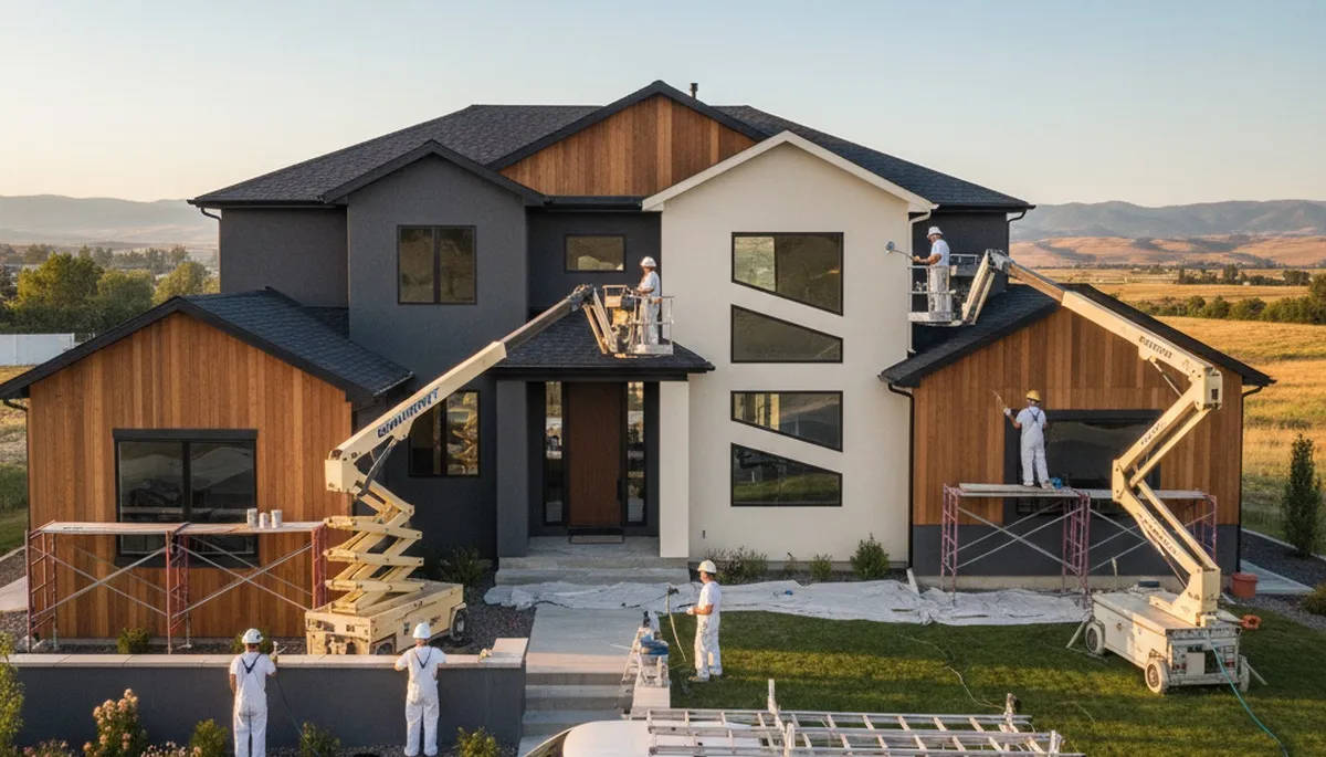 Professional house painting services in Boise ID by expert residential painters